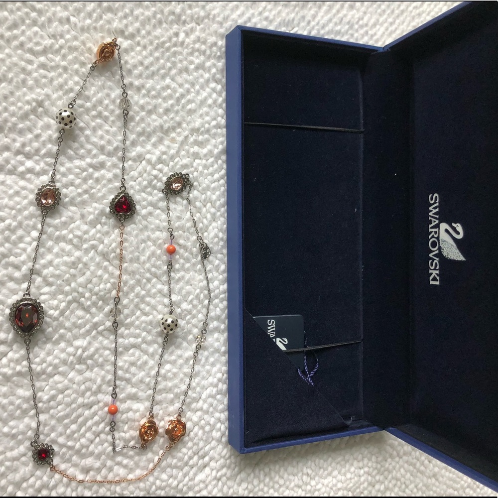 Swarovski Gem Strand Whimsy Necklace